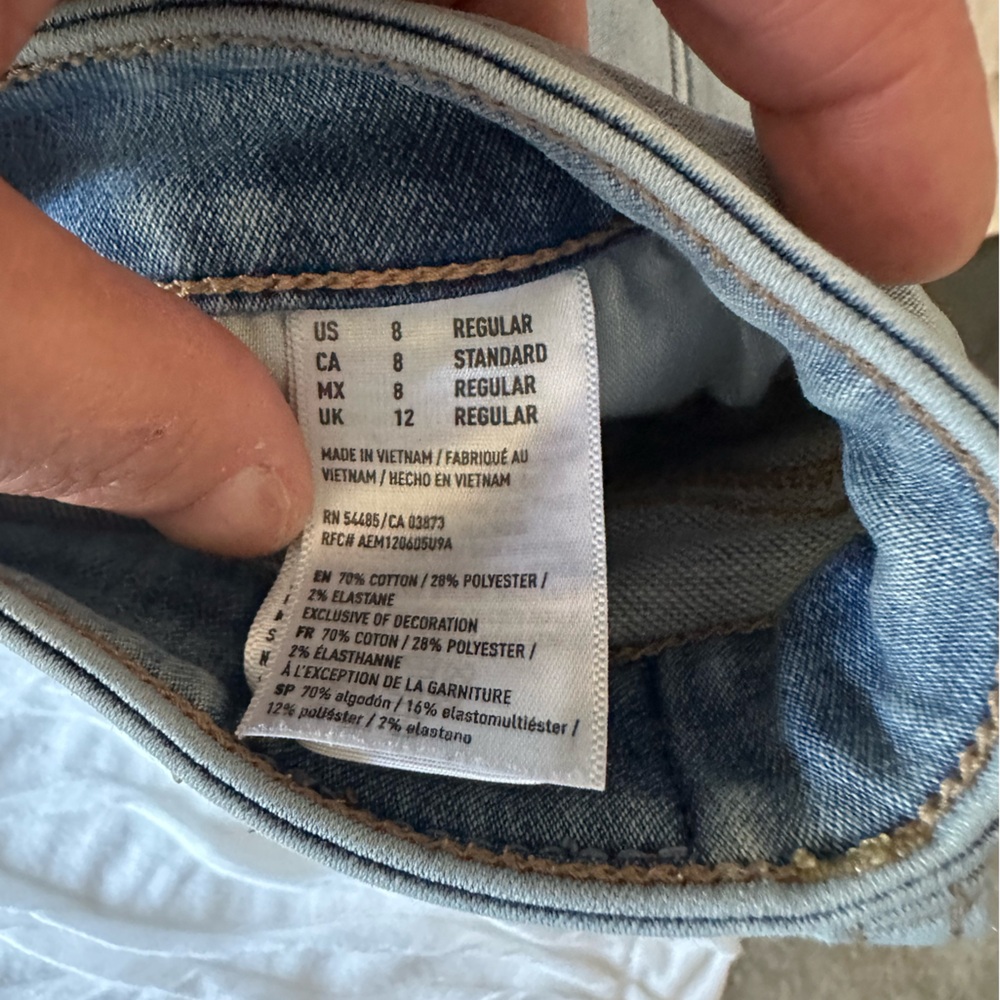 🐝 AMERICAN EAGLE HIGH RISE JEGGING - Picture 4 of 5